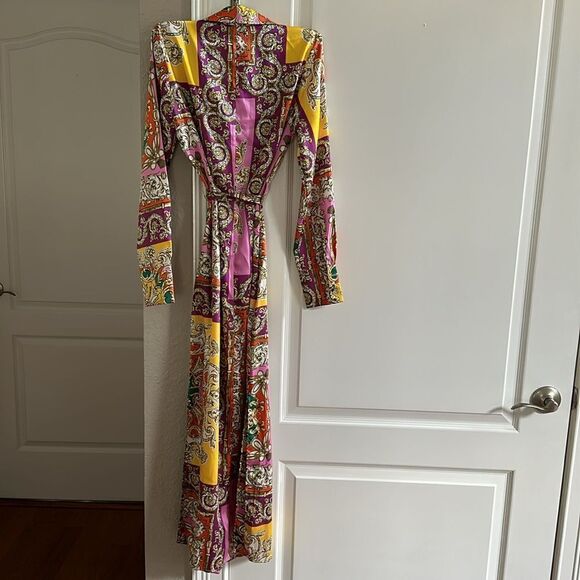 Mango Baroque print dress Travolta 2 NWT IN PACKAGING - Picture 6 of 6